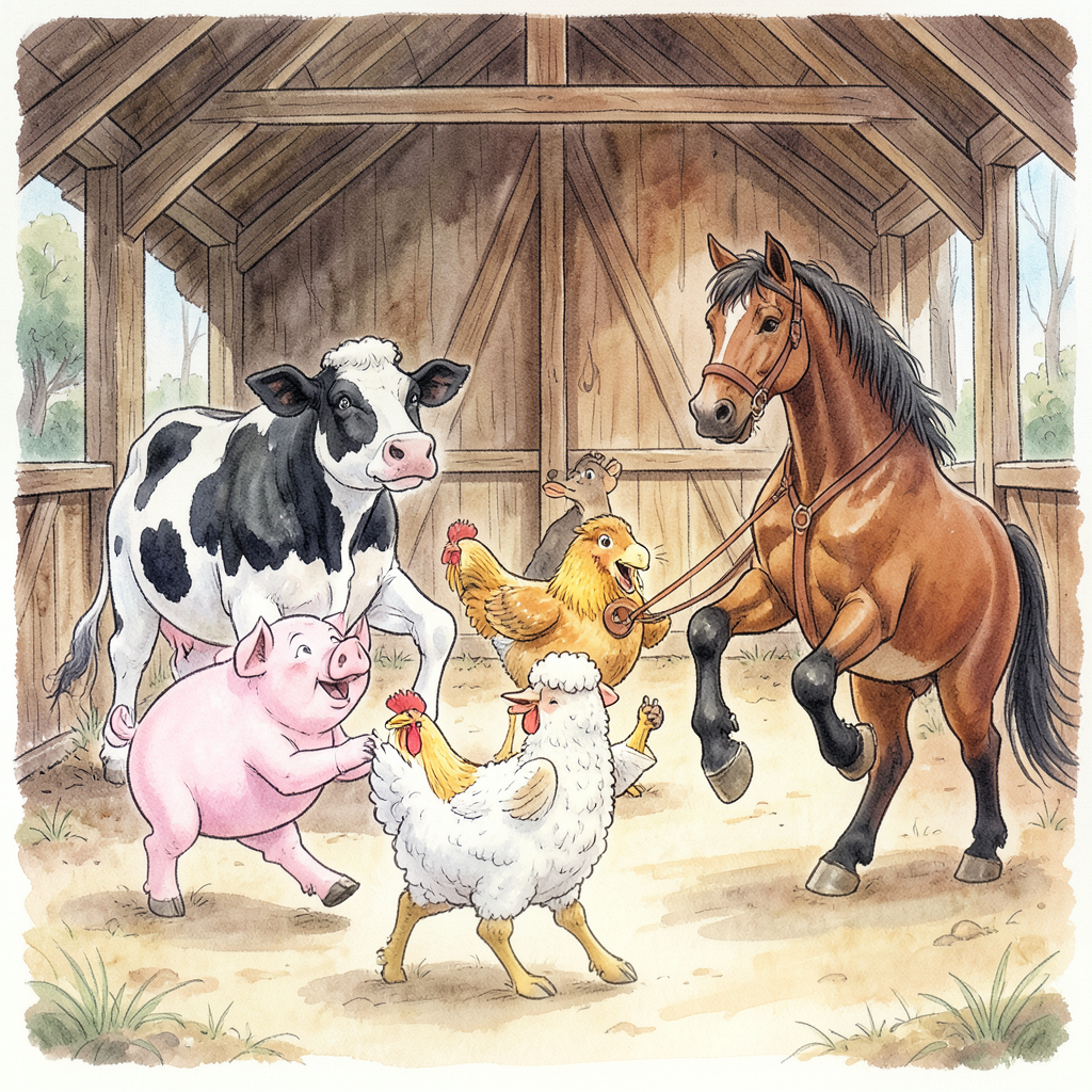 Barnyard Dance!