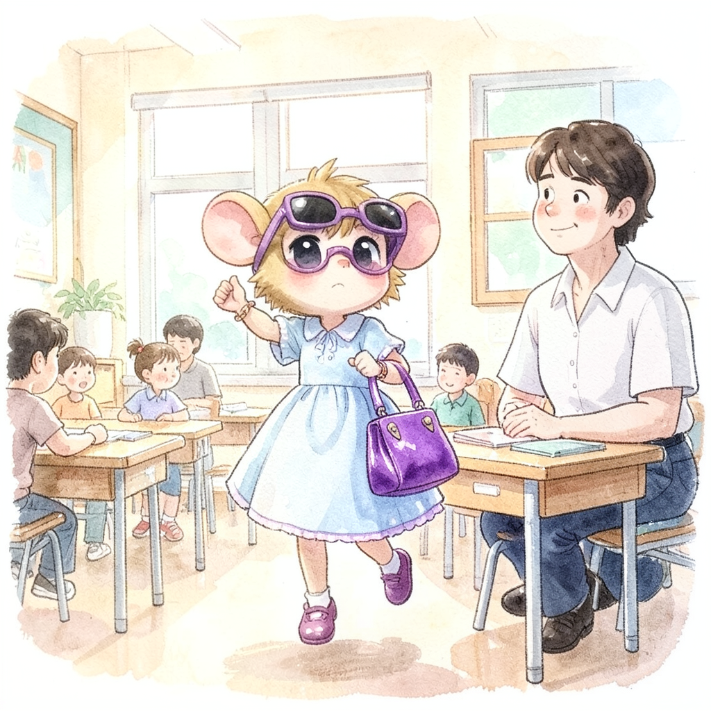 Lilly's Purple Plastic Purse